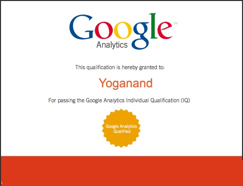 Certificate Sample